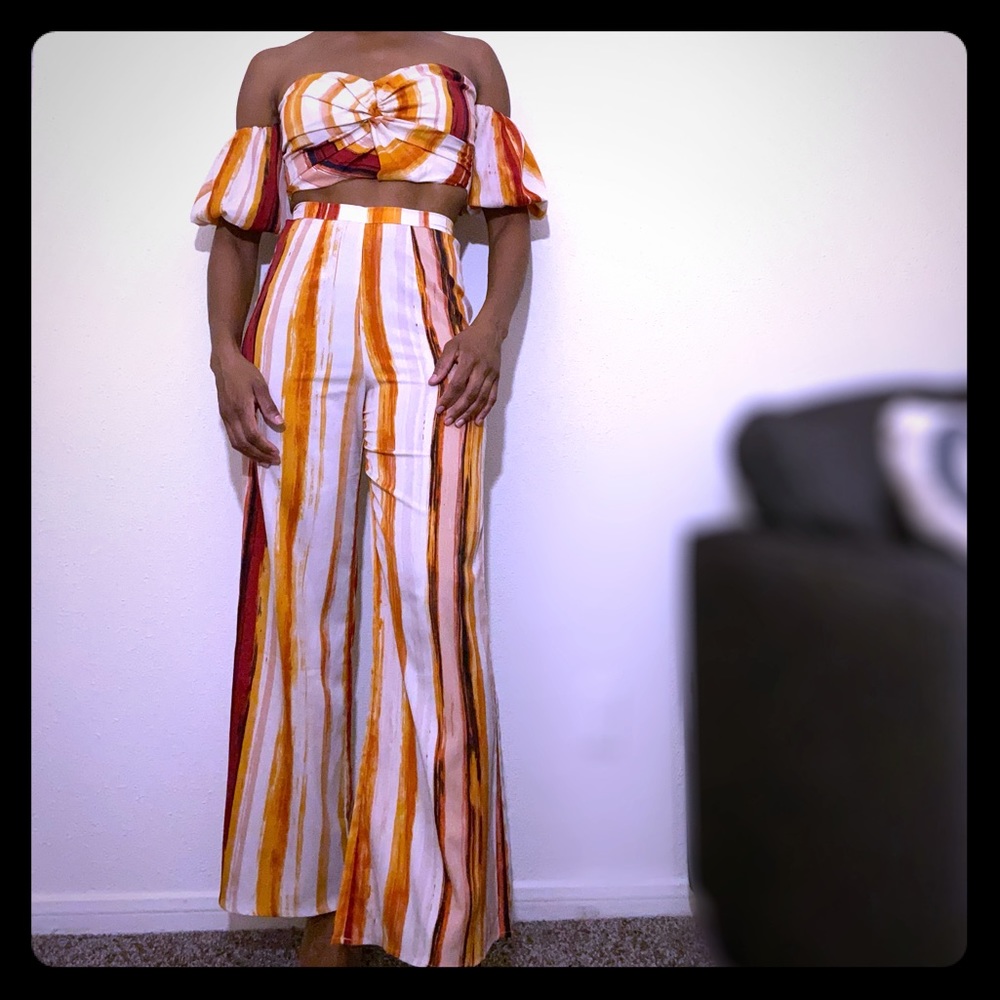 2 piece pants set